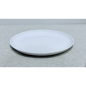 Plato llano gris claro