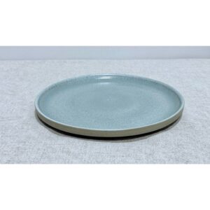 Plato llano verde gres