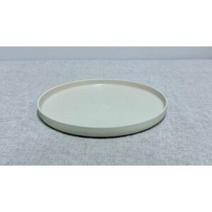 Plato llano beige pintas