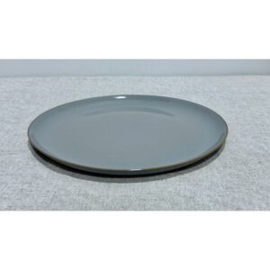 Plato llano verde