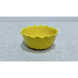 Plato sopero amarillo girasol