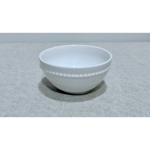 Plato sopero blanco PUNTOS