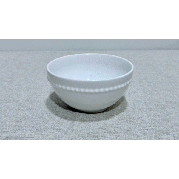 Plato sopero blanco PUNTOS