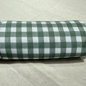 Mantel de cuadros vichy verde